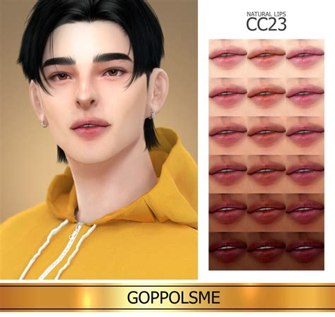 Goppols Me In 2022 Sims 4 Hair Male Sims 4 Cc Eyes Sims 4 Cc Makeup