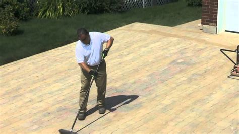 Open a bag of sand and. Techniseal: Paver Joint Replacement - Installing Polymeric ...