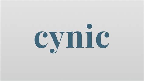 Cynic Synonyms 21 Similar And Opposite Words Merriam Webster Thesaurus
