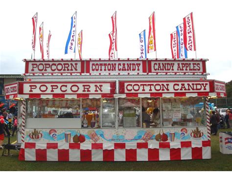 Cotton Candy Trailer Carnival Food Carnival Rides Kiddie Rides