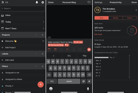 It should come as no surprise that our top picks for teams are also the editors' choices: The 14 Best To Do List Apps for iPhone and iPad in 2019