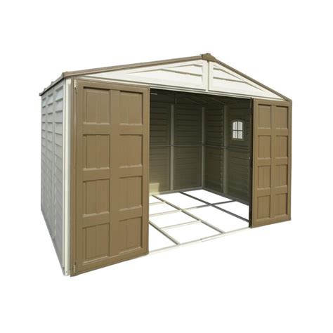 Duramax Building Products 10 Ft X 8 Ft Woodbridge Plus Gable Vinyl Storage Shed In The Vinyl