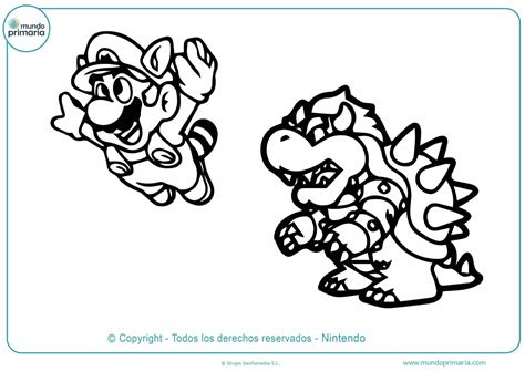 Dibujos de Mario Bros para Colorear - Mundo Primaria