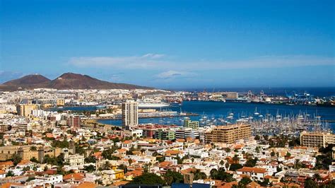 Las Palmas De Hoofdstad Van Het Eiland Gran Canaria