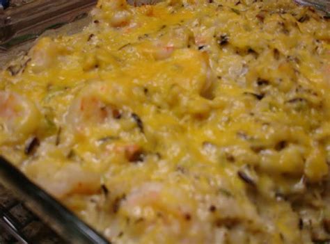 Shrimp And Wild Rice Casserole Recipe Just A Pinch Recipes