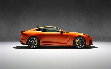 Jaguar's business was founded as the swallow sidecar company in 1922, originally making motorcycle sidecars before developing bodies for passenger cars. Jaguar F Type SVR Coupe 2017 Wallpaper | HD Car Wallpapers ...