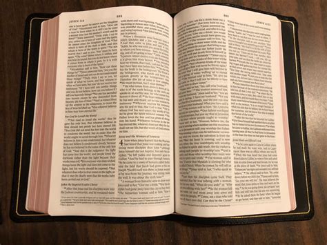 Personalized Esv Premium Thinline Bible Black Genuine Goatskin