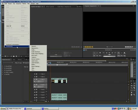 First launched in 2003, adobe premiere pro is a successor of adobe premiere (first launched in 1991). Adobe Premiere Pro CS4 Tutorial - Setting Up Your External ...