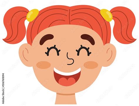 Smiling Girls Clip Art Library