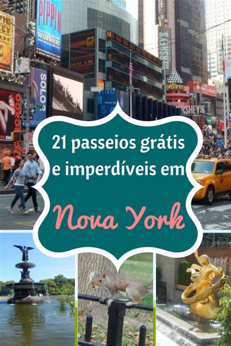 21 Passeios Grátis E Imperdíveis Em Nova York Estados Unidos