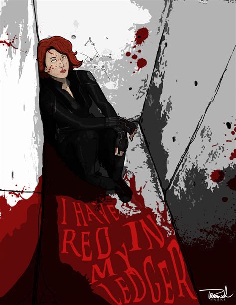 Black Widow I Have Red In My Ledger By Tsbranch On Deviantart