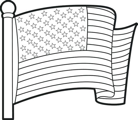 What do the symbols in the american flag represent? United States Flag Coloring Page at GetColorings.com ...