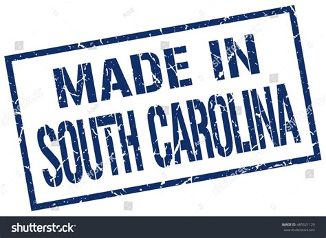 Made In South Carolina Stamp South Carolina Royalty Free Stock