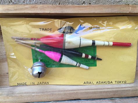 Vintage Split Bamboo Fishing Rod Arai Fishing Goods Asakusa Tokyo