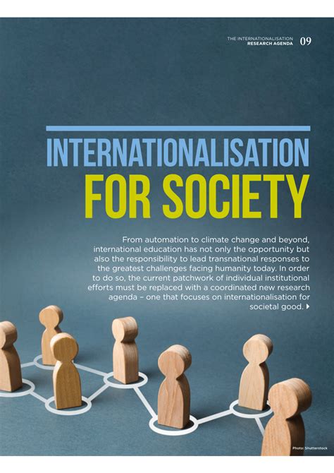 Pdf Internationalisation In Higher Education For Society A New