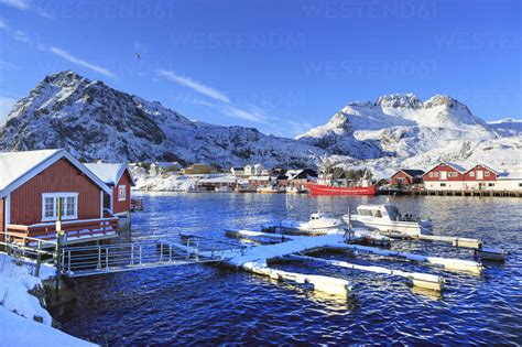 Norway Lofoten Islands Stock Photo