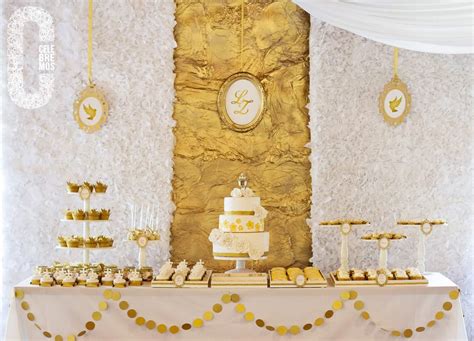 Gold First Communion Party Ideas Photo 1 Of 28 Catch My Party