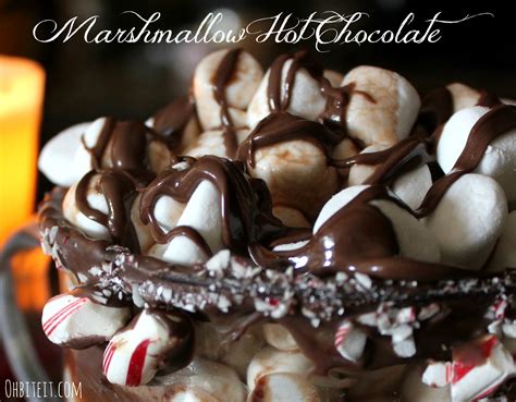 ~marshmallow Hot Chocolate Oh Bite It
