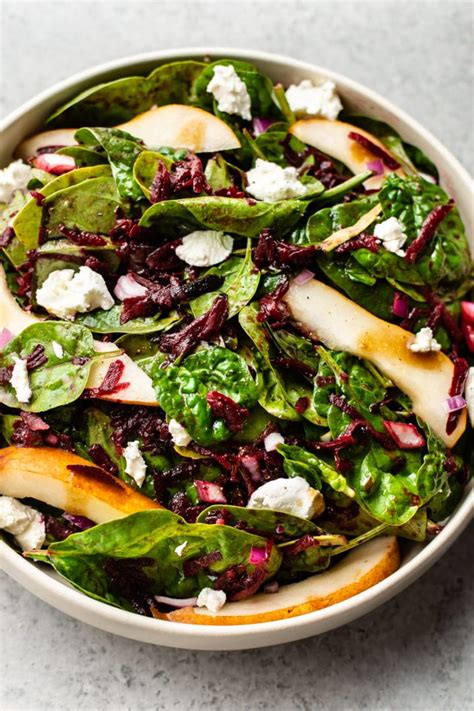 Beet And Spinach Salad Salt And Lavender