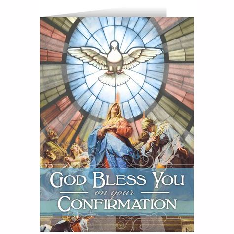 God Bless You On Your Confirmation Greeting Card