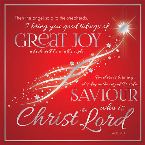 Good Tidings Of Great Joy Foil Christmas Cards 5060427976581 Eden