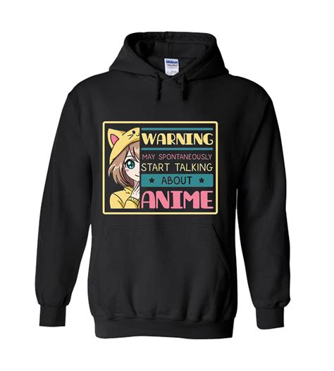 Anime Anime Warning Hoodie