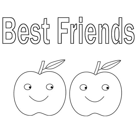 Search through 623,989 free printable colorings at getcolorings. Cute Best Friend Coloring Pages | Coloring pages, Spring ...