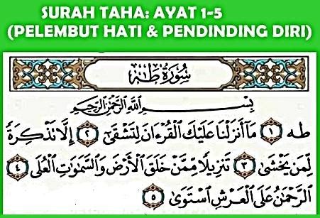 (these letters are one of the miracles of the quran, and none but allah (alone) knows their meanings.) go you and your brother with my ayat (proofs, evidences, verses, lessons, signs, revelations, etc.), and do not, you both, slacken and become weak in my remembrance. Nur Hidayah Jalan Suci ku: SURAH TAHA AYAT 1 - 5 ...
