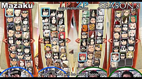 Naruto Shippuden Ultimate Ninja Storm 4 Roster 111 To 115 Characters