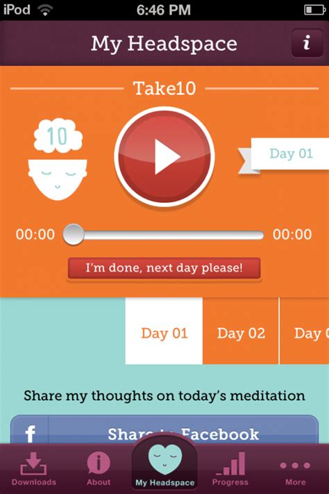 1) andy serves as the guide/teacher and motivator; Headspace app review: learn about meditation techniques ...