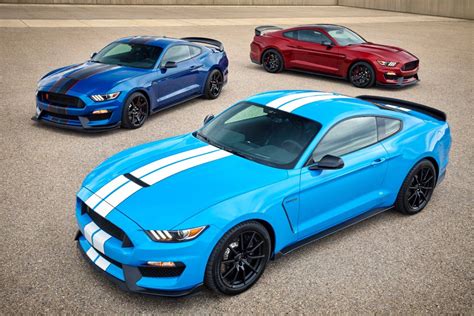 Grabber Blue 2017 Ford Mustang Shelby Gt 350 Fastback Mustangattitude