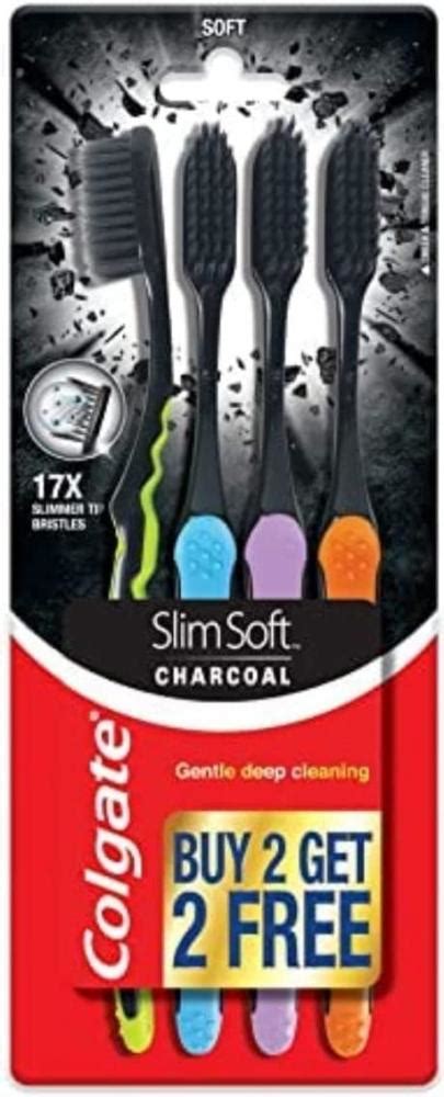 Colgate Slim Soft Charcoal X 3 Approved Food