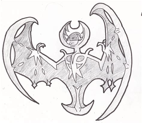 Best Ideas For Coloring Pokemon Lunala Coloring Pages