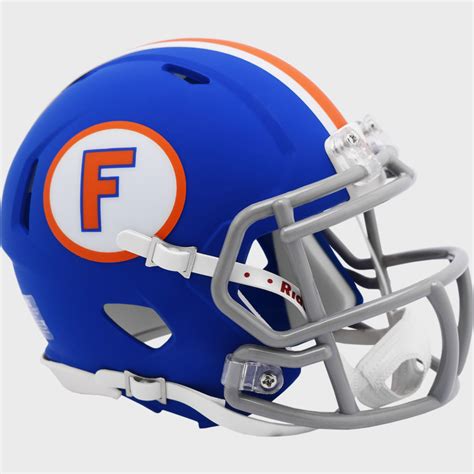 Florida Gators Ncaa Mini Speed Football Helmet Blue Crawfords T Shop