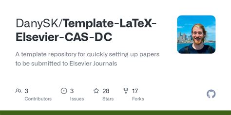 Github Danysktemplate Latex Elsevier Cas Dc A Template Repository