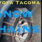 Best Snow Chains For Toyota Camry