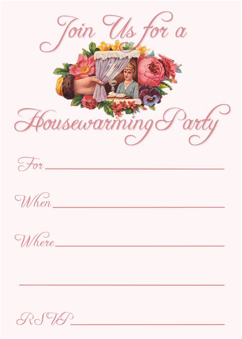 Free Printable Housewarming Party Invitations House Warming