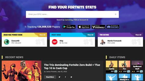 How To Use Fortnite Tracker To Check Your Stats Kd And More