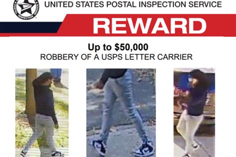 50000 Reward Offered After Usps Carrier Robbery In Montgomery Co
