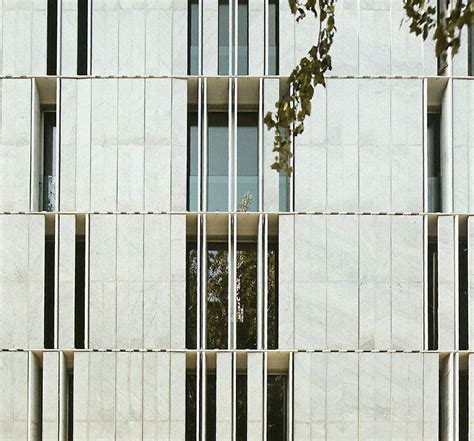 Exterior Stone Louvers On Stone Block Building 080 Stone Facade