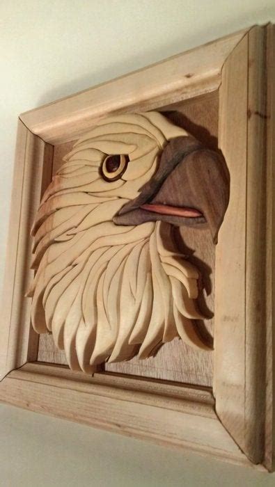 Bald Eagle Intarsia By Sumtertius ~ Woodworking