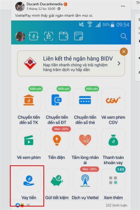 Viettel pay is a mobile payment application deployed by the viettel network, it is like an electronic wallet capable of paying electricity / water bills, transferring money, booking flights, paying online. Vay Viettel Pay Có Lừa Đảo ? Vay Viettel Pay Không Trả