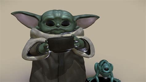 Baby Yoda Download Free 3d Model By Straxarts Strax123trt Ac26e5b