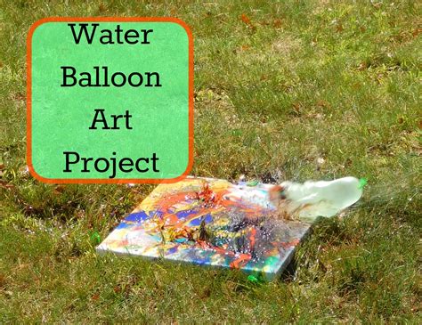Art Project 100 Water Balloon Art