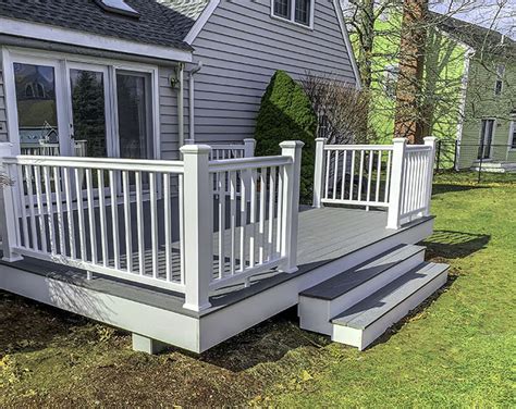 Trex Deck With Timbertech Radiance Railings In Concord Ma Tom Curren