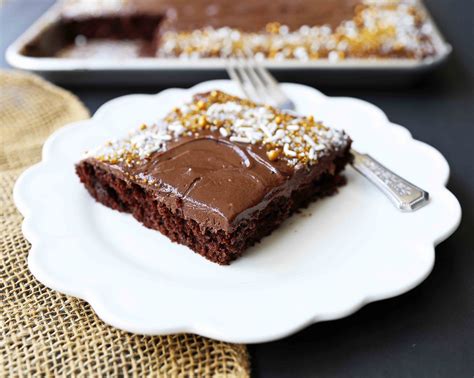 Check spelling or type a new query. The Best Chocolate SHEET Cake with Milk Chocolate Frosting ...