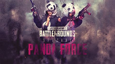 Pubg Special Panda Forces Thumbnail Template Youtube