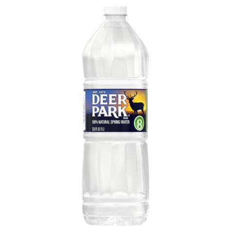 Deer Park Natural Spring Bottled Water 1 Liter City Market