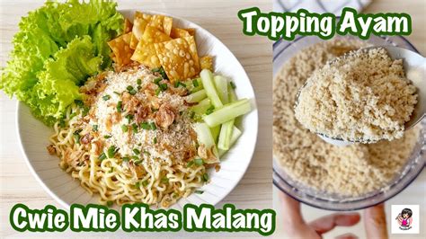 Olahan Mie Mudah And Enak Topping Ayam ️ Simple Noodle Recipe ️ Youtube