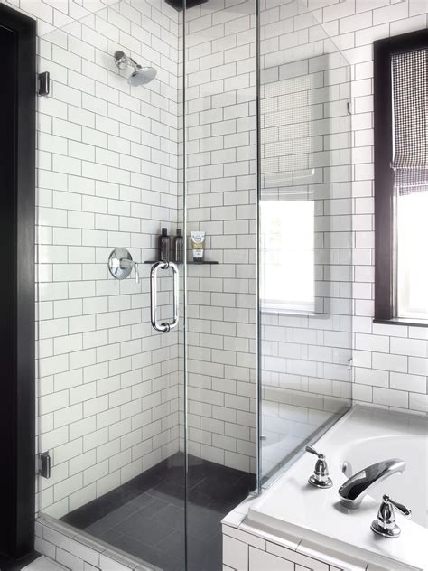 Black And White Decor Theme For Shower Room 15115 Bathroom Ideas